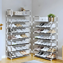 Ver imagem 3 de Organizador de Sapatos 9 Andares Vertical Grande Multiuso