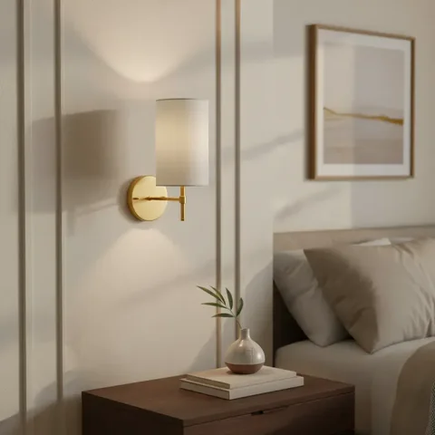 Arandela Luminária de Parede Clássica Decoração Casa Sala Banheiro Quarto Escritório Ref 82