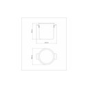 Ver imagem 3 de Balde para Garrafas Tramontina Cosmos em Aço Inox 18,2 Cm 5,2 L Tramontina