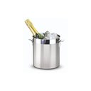 Ver imagem 2 de Balde para Garrafas Tramontina Cosmos em Aço Inox 18,2 Cm 5,2 L Tramontina