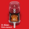 Airfryer Ichef AllSpace Carmim e Panela Ichef Day By Day e Tampa Ichef 24Cm Vermelha | 127V - 6