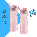 Ver imagem 1 de Kit 2 Squeeze Sport Garrafa Esportiva Academia 500ML