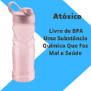 Ver imagem 2 de Kit 2 Squeeze Sport Garrafa Esportiva Academia 500ML