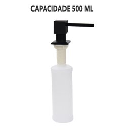 Cuba Gourmet Cozinha Aço Inox 60x40 Preta e Torneira Gourmet - 8