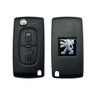 Capa Carcaça Chave Canivete Cromada Peugeot 307 308 2 Botões Mod 1316-2 - 7
