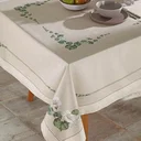 Ver imagem 3 de Toalha Mesa Retangular Döhler Clean Renova Botânica 8 Lugares