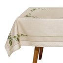 Ver imagem 2 de Toalha Mesa Retangular Döhler Clean Renova Botânica 8 Lugares