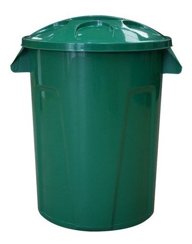 Balde 60 Litros Com Tampa Cores:Verde - 18