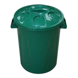 Balde 60 Litros Com Tampa Cores:Verde - 1