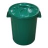 Balde 60 Litros Com Tampa Cores:Verde - 1