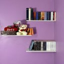 Ver imagem 2 de Kit 3 Prateleiras Mdf 15mm Branca 60x20cm Fixação Invisível