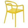 Cadeira Tramontina Sissi Amarela Empilhável em Polipropileno e Fibra de Vidro - 5