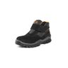 Bota de Segurança Couro Nobuck Marrom Delta Plus Londrina Bico PVC CA 45.374 - Marrom/Laranja - 38 - 3