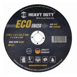 Disco de Corte Ecoinox 178x1,6x22,2 - 5 Unidades - 1