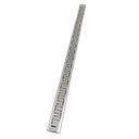 Ver imagem 1 de Ralo Linear 5x100 Inox 304 Quintal Borda Piscina Modelo Oriente com Tela Anti Insetos