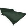 Sofa Cama Futon Oriental King Verde Militar Madeira Maciça Pinus Natural sem Pintura - 6