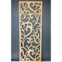 Ver imagem 4 de Painel Vazado Divisória Mdf Maori Crú - 0,60x2,60m