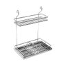 Escorredor de Louça Suspenso Cromado com Bandeja Inox Masutti Copat 6234 - 325 X 420 X 205 Mm - 1