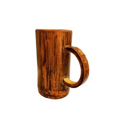 Caneca Artesanal de Bambu 300ml Nc Caieiras - 1