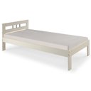 Ver imagem 4 de Cama de Solteiro Madeira Maciça Fana Branco