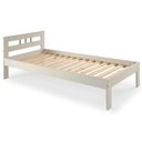 Ver imagem 1 de Cama de Solteiro Madeira Maciça Fana Branco