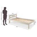 Ver imagem 3 de Cama de Solteiro Madeira Maciça Fana