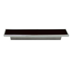 Puxador Cristal - IL 4516 - Preto - 96MM