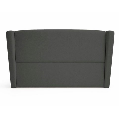 Cabeceira de Cama Estofada Box 120 Cm Viúva Decoração Virginia Boucle