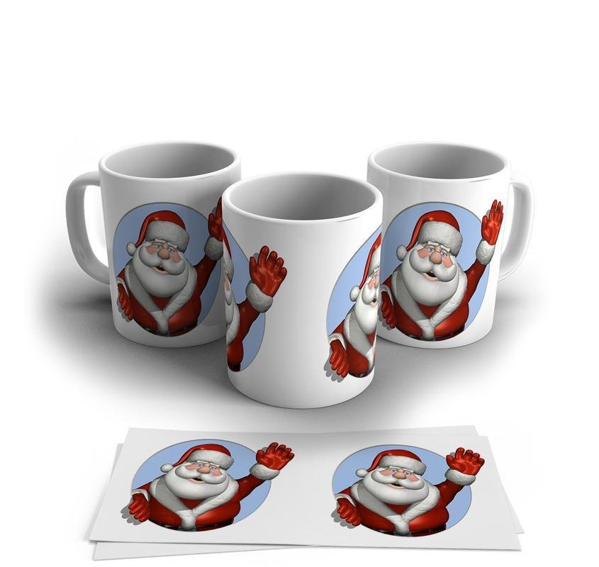 Caneca Personalizada De Natal Com Papai Noel 5127 - 1