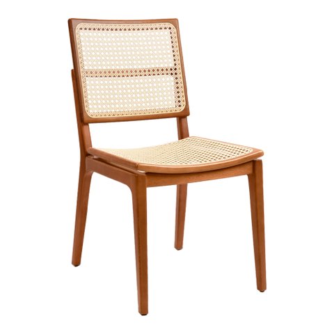 Cadeira para Mesa de Jantar Rihanna 42cm Madeira Maciça - Sallar Home