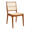 Ver imagem 1 de Cadeira para Mesa de Jantar Rihanna 42cm Madeira Maciça - Sallar Home