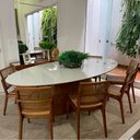 Ver imagem 3 de Cadeira para Mesa de Jantar Rihanna 42cm Madeira Maciça - Sallar Home