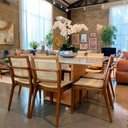 Ver imagem 2 de Cadeira para Mesa de Jantar Rihanna 42cm Madeira Maciça - Sallar Home