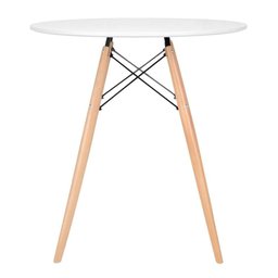 Kit - Mesa Eames 70 Cm Branco + 4 Cadeiras Eames Dsw Verde Escuro Mesa Branco com Cadeiras Verde - 3