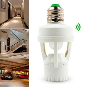 Sensor de Presença Inteligente com 6 Funções para Lâmpadas