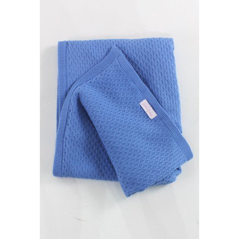 Manta Capuz Tricô Bebê Carlan