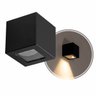Arandela Box Cubo 1 Facho Externa Preto P/ Mr11 Starlumen St2778 - 3
