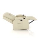 Ver imagem 5 de Poltrona do Papai Reclinável Giratória e Balanço Sala de Cinema Crihs Manual Glider PU Bege G23 - Gran Belo