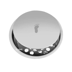 Ralo Click Inteligente P/ Banheiro Redondo 15 Cm Inox Cromo:Cromado - 4