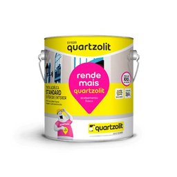 Tinta Acrílica Rende Mais Standard 3,6L Pérola Quartzolit - 1