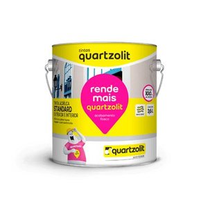 Tinta Acrílica Rende Mais Standard 3,6L Pérola Quartzolit