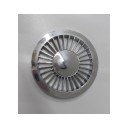 Ver imagem 2 de Grelha Redonda Plástico Cromada 100 Mm - Tigre - Caixa C/ 12 Pçs