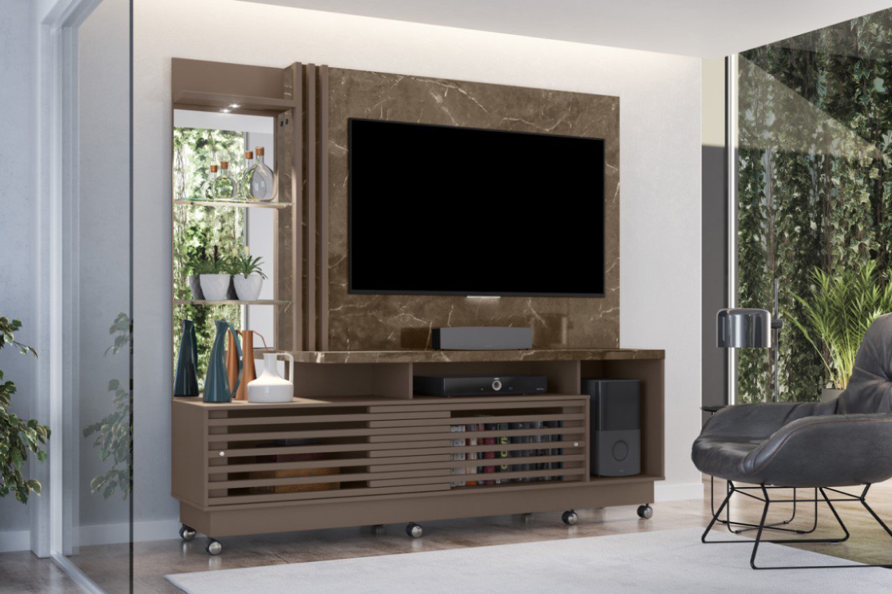 Painel Home Para Tv Até 60