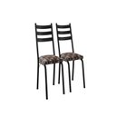 Ver imagem 2 de Kit com 2 Cadeiras Sala de Jantar Cozinha Europa