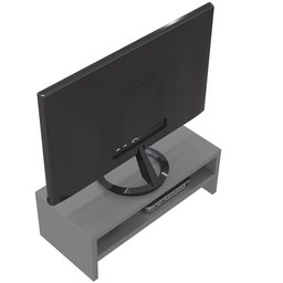 Suporte Para Monitor Stand Home Office Lap L03 - Lyam Decor Cinza - 8