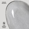 Conjunto com 4 Travessas Oval Funda G Orgânico Dust 32x16cm 650ml - 5