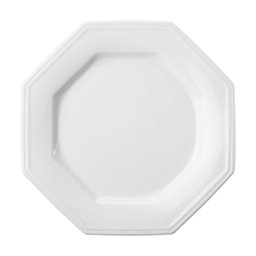 Prato Raso 28cm Linha Prisma Branco Porcelana Schmidt 00175.028.077 - 1