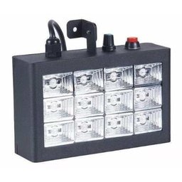 Strobo Led Rgb Iluminação Festa 12 Leds Rítmico 15w Balada - 2