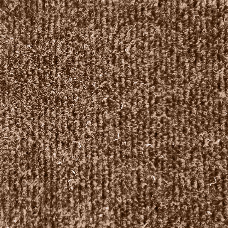 Carpete Forração Ecoloop Canelado Forro Ambiente 2,00x3,50 Marrom Castor