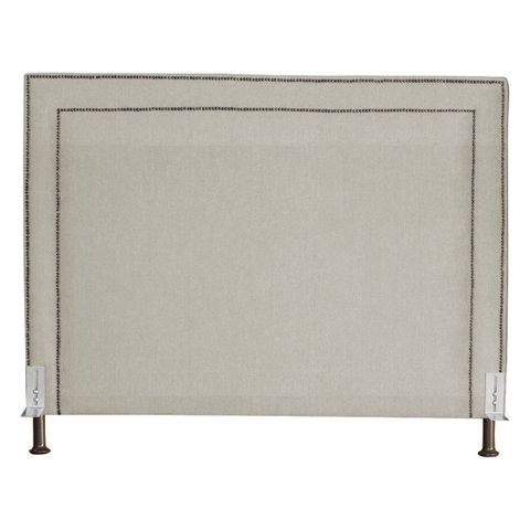 Cabeceira de Cama Box Estofada 140 Cm Casal Viviane Suede